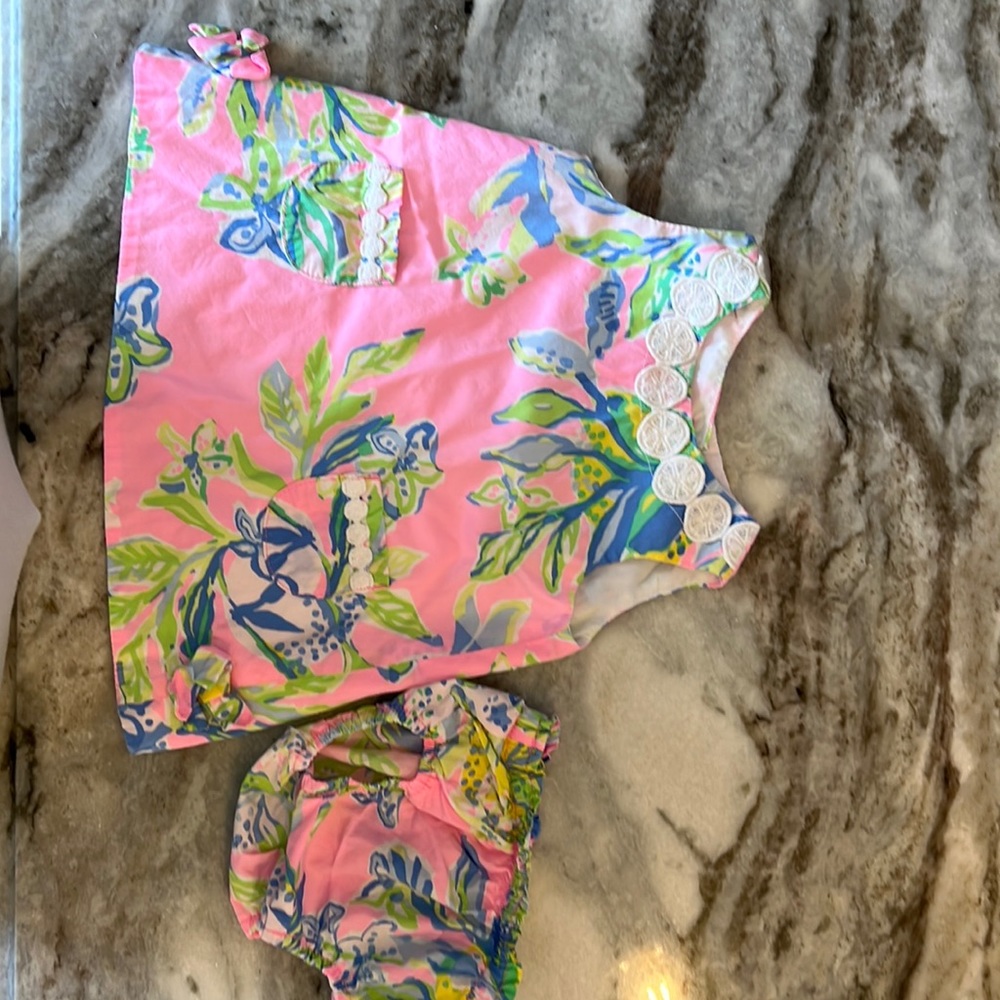 Lilly Pulitzer baby shift dress